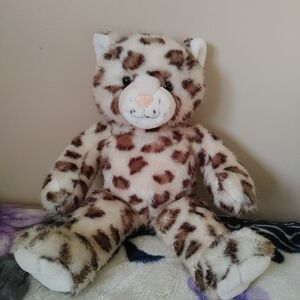 Retired Sparkle Snow Leopard Build A Bear